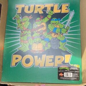 Nickelodeon Teenage Mutant Ninja Turtles Green Power Cutting Mat